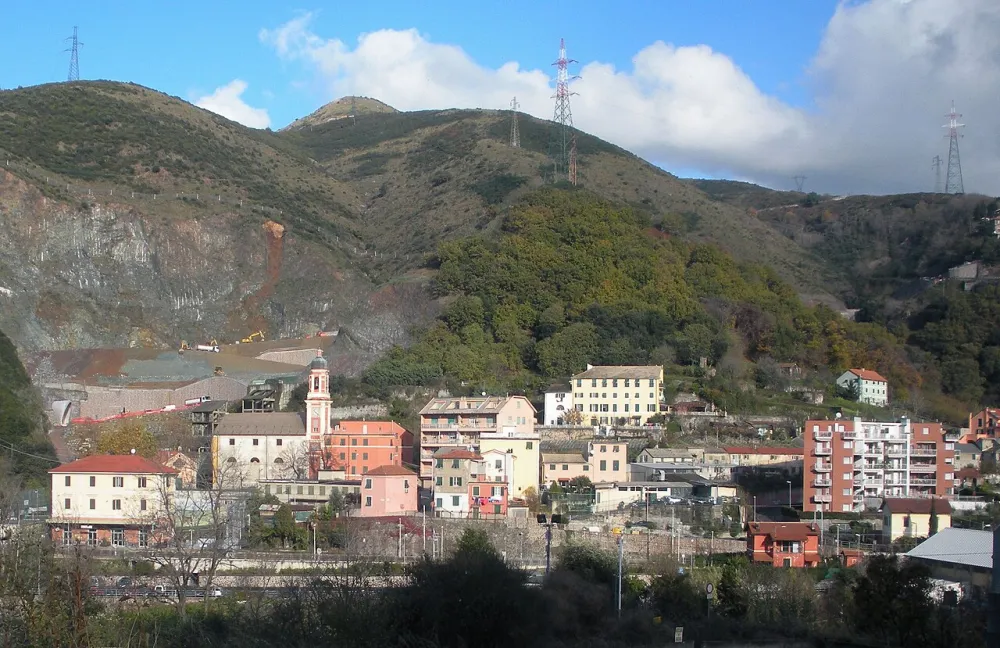 Chiesa di Santo Stefano di Borzoli (Genova), Genova — exterior