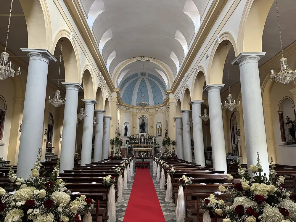 Parrocchia Maria SS. Immacolata, Cerda — exterior