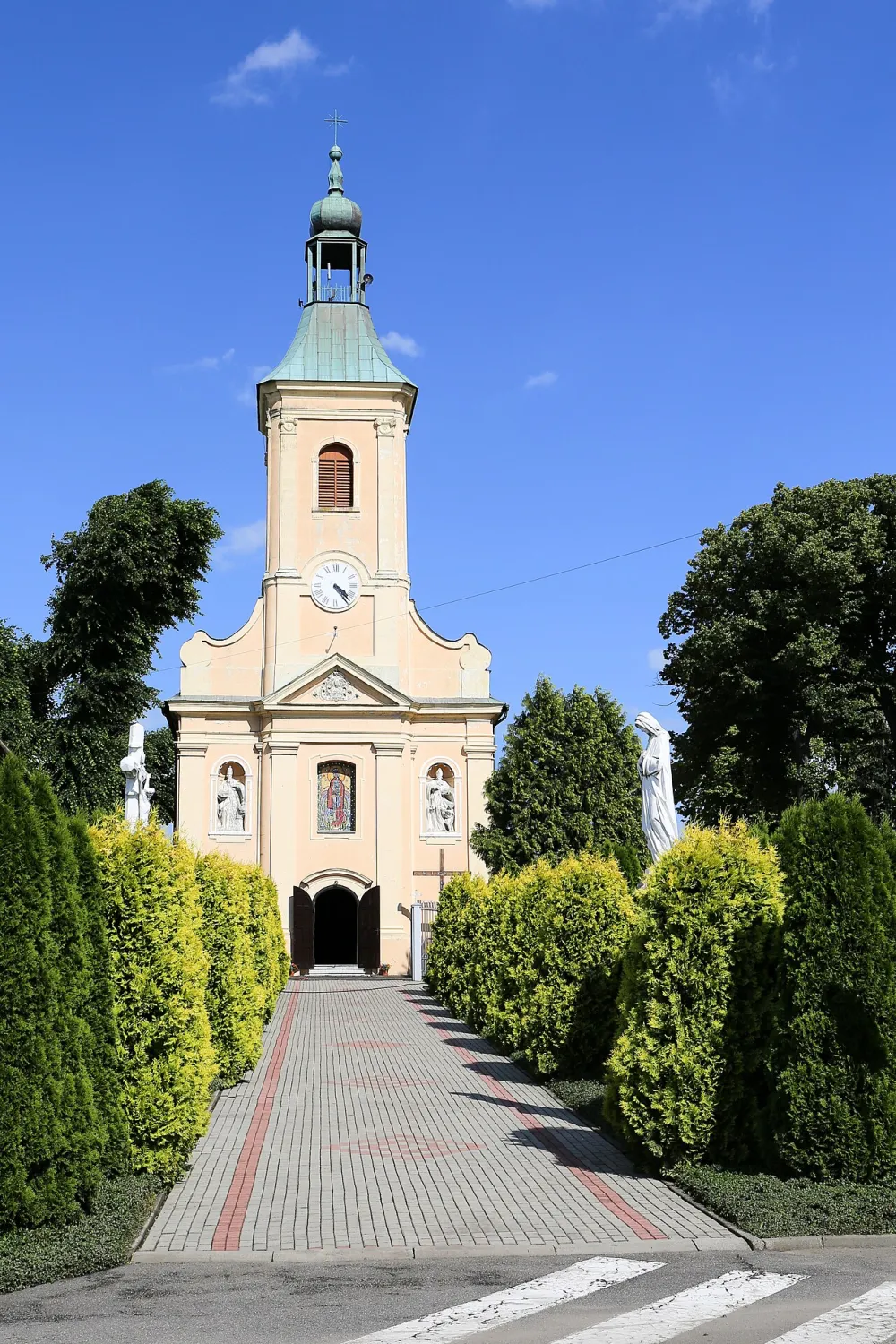 Św. Floriana, Maciowakrze, Maciowakrze — exterior