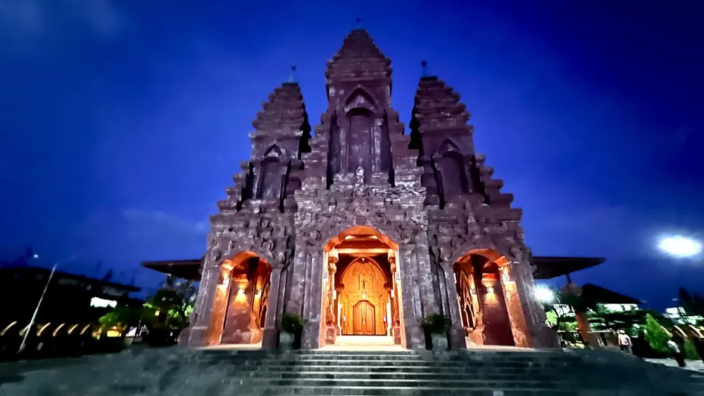 Holy Spirit Cathedral, Denpasar — exterior