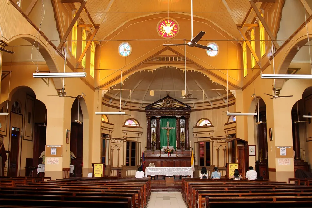 Cathedral of Holy Redeemer (Belize City), Belize City — exterior