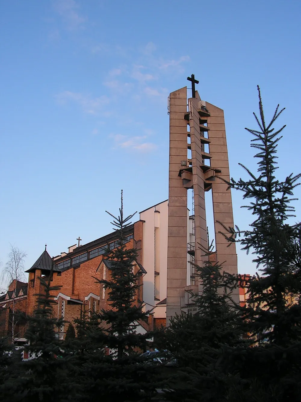 Św. Maksymiliana Marii Kolbego, Lubin, Lubin — exterior