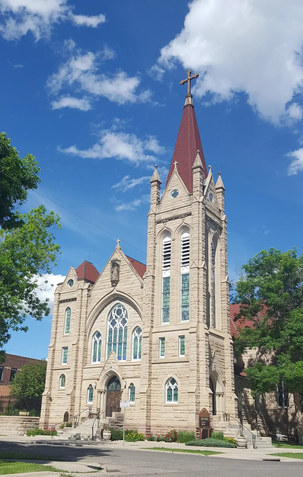 St. Ann's Cathedral, Great Falls — exterior
