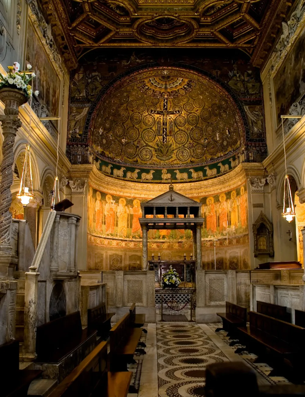 Basilica di San Clemente al Laterano, Roma — exterior