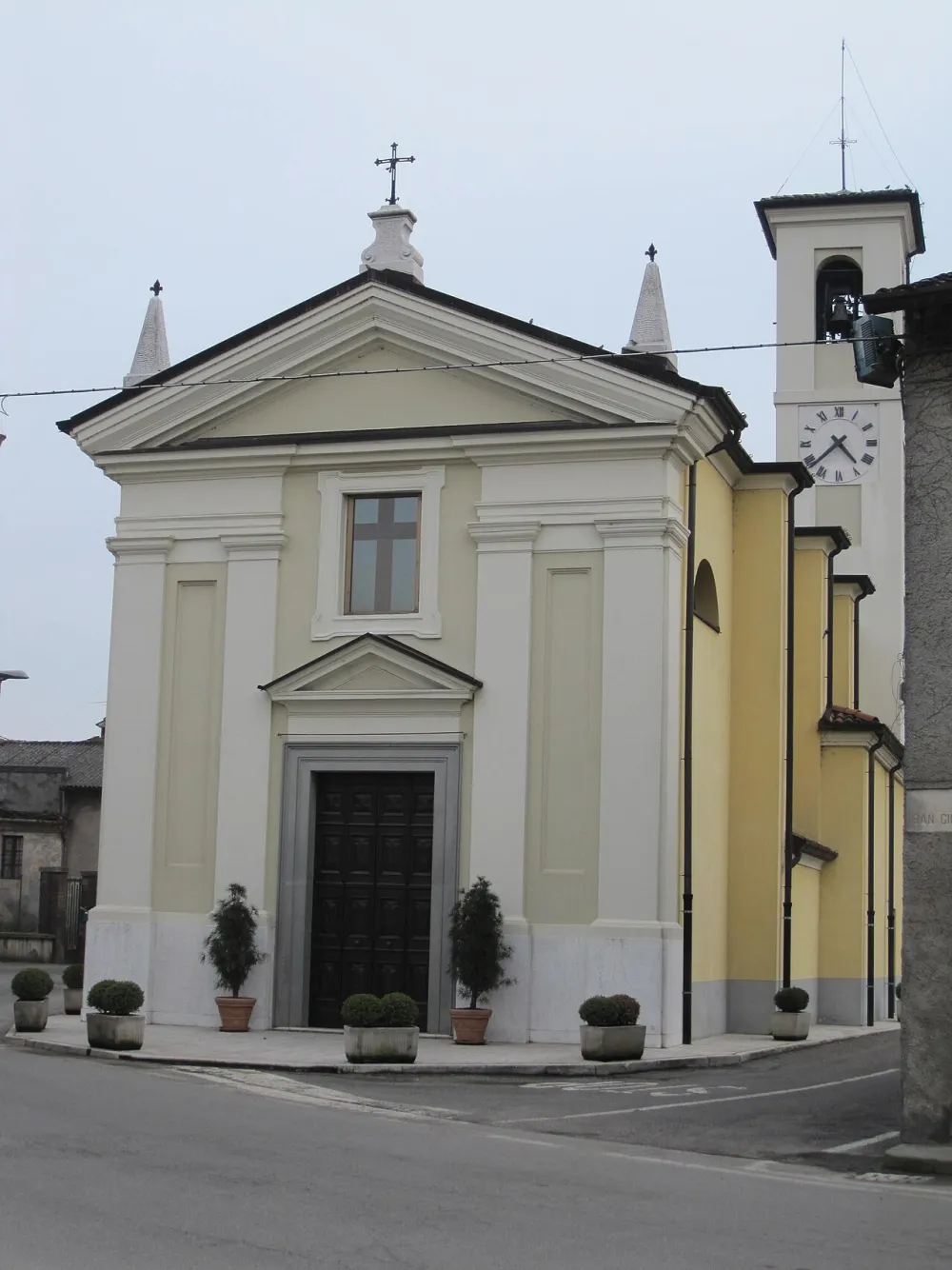 Chiesa dei Santi Giovanni Battista e Giovanni Evangelista (Zurlengo, Pompiano), Pompiano — exterior