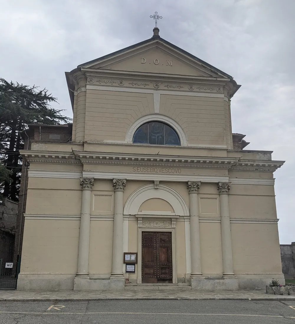 Chiesa di Sant'Eusebio (Moncrivello), Moncrivello — exterior