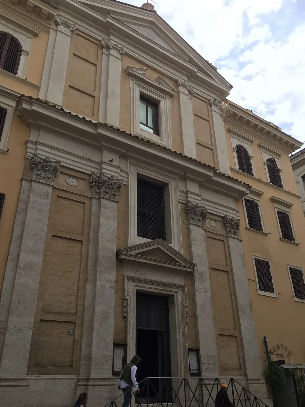 Chiesa di San Giacomo alla Lungara, Roma — exterior