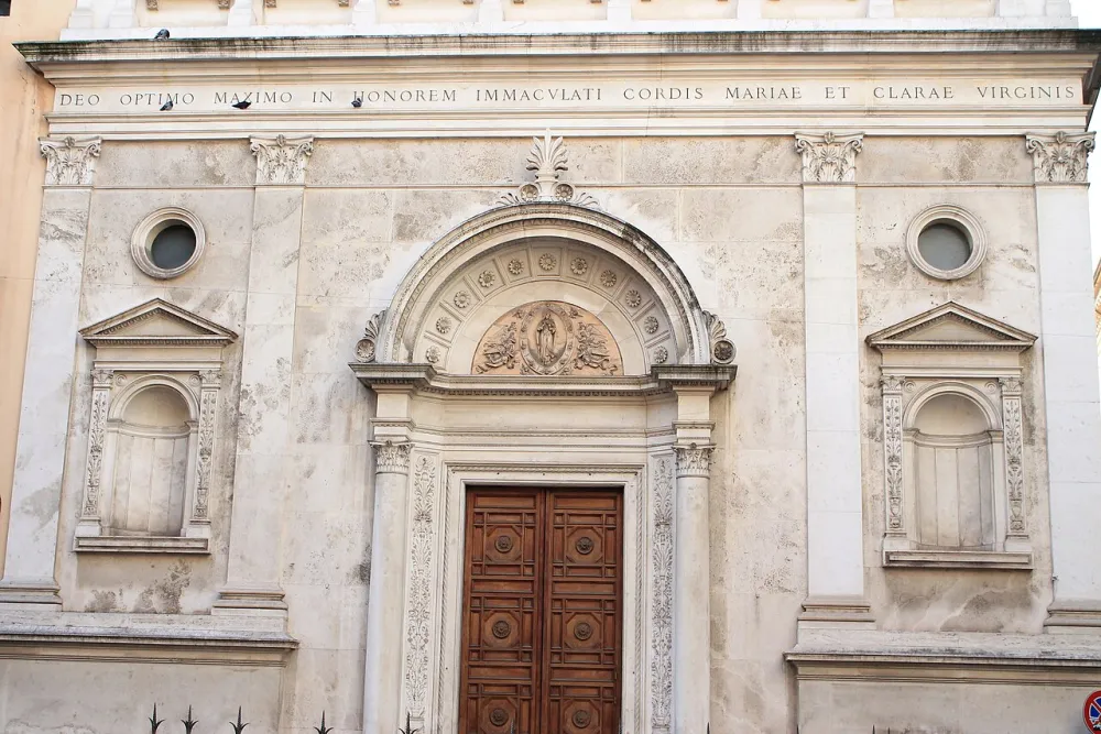 Chiesa di Santa Chiara, Roma — exterior