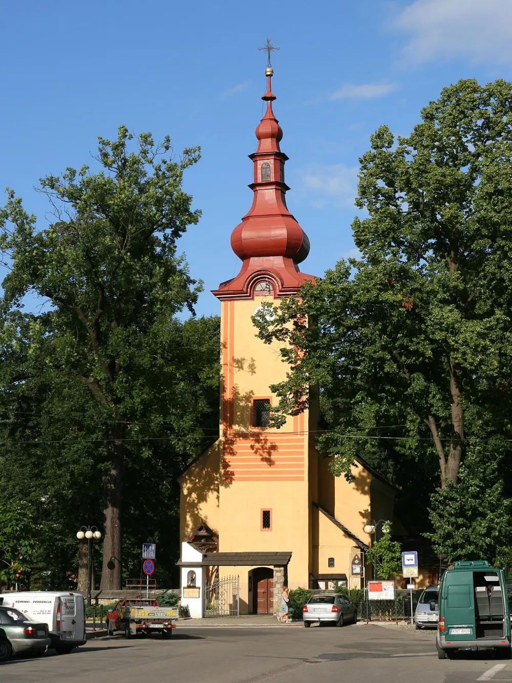 Wszystkich Świętych, Krościenko, Krościenko — exterior