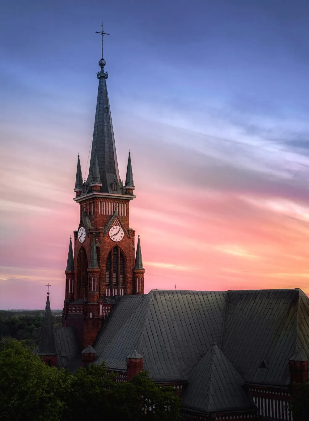 Niepokalanego Poczęcia Najświętszej Maryi Panny w Żbikowie, Pruszków, Pruszków — exterior