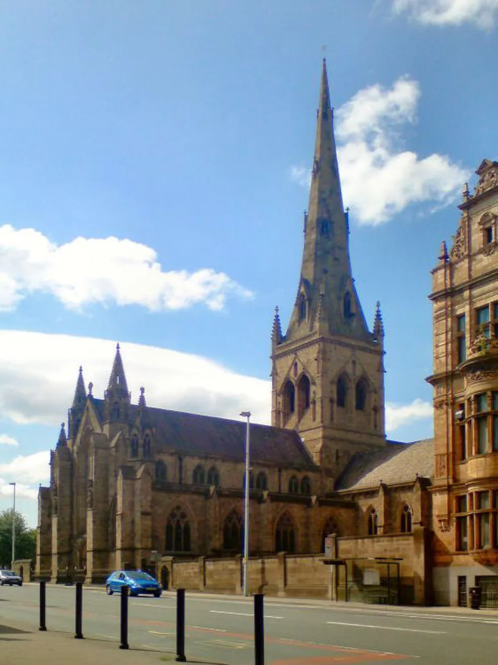 Cathedral of St John the Evangelist, Salford — exterior
