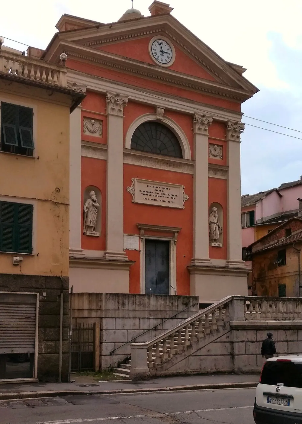 Chiesa di Sant'Anna di Teglia (Genova), Genova — exterior