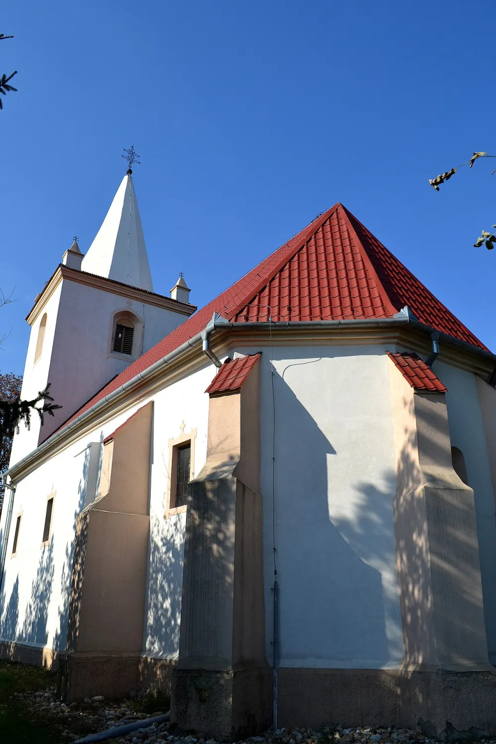 Farský kostol sv. Martina, biskupa, Dolný Štál — exterior