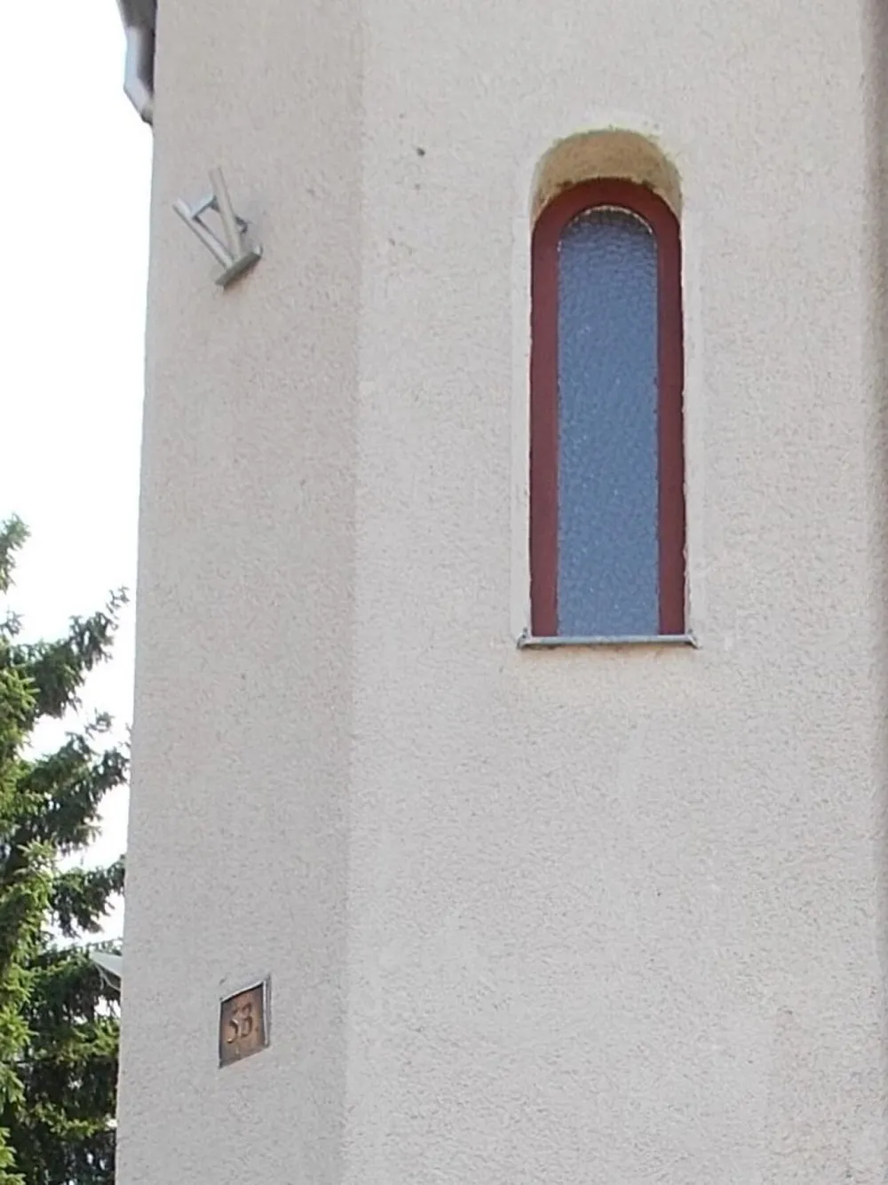 Jézus Szíve-templom, Erdőkertes — exterior