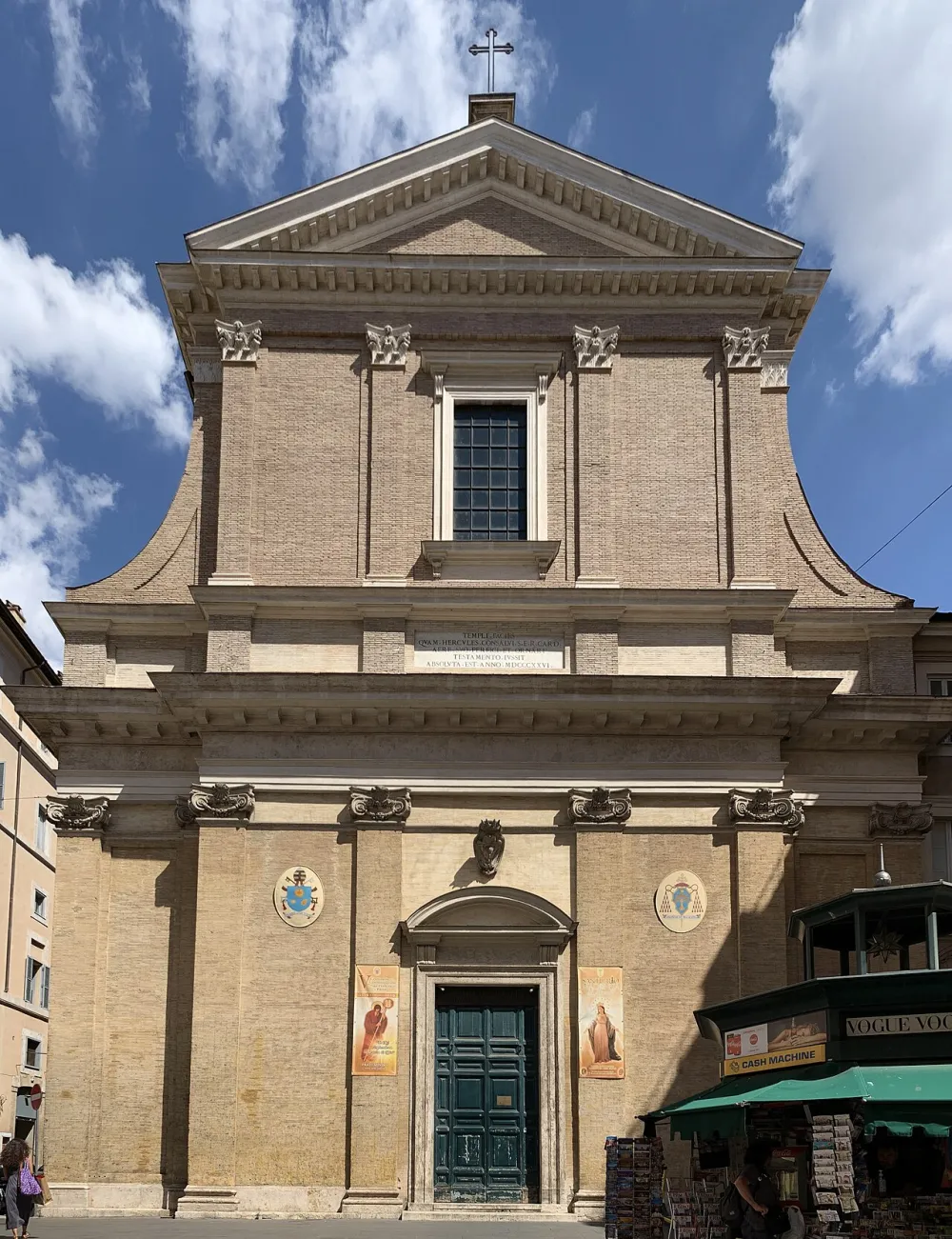 Chiesa di Sant' Andrea delle Fratte, Roma — exterior