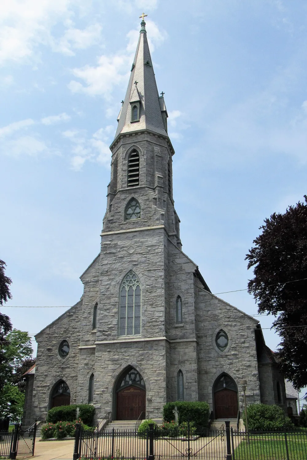 St. Augustine Cathedral (Part of the Cathedral Parish), Bridgeport — exterior