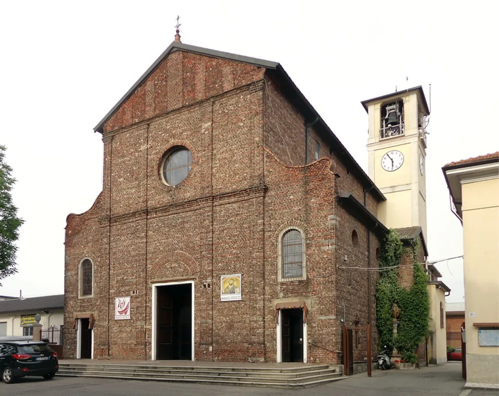 Chiesa di Sant'Ambrogio (Peschiera Borromeo), Peschiera Borromeo — exterior