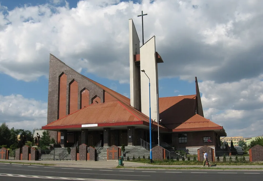 Św. Jana Bosko, Lubin, Lubin — exterior