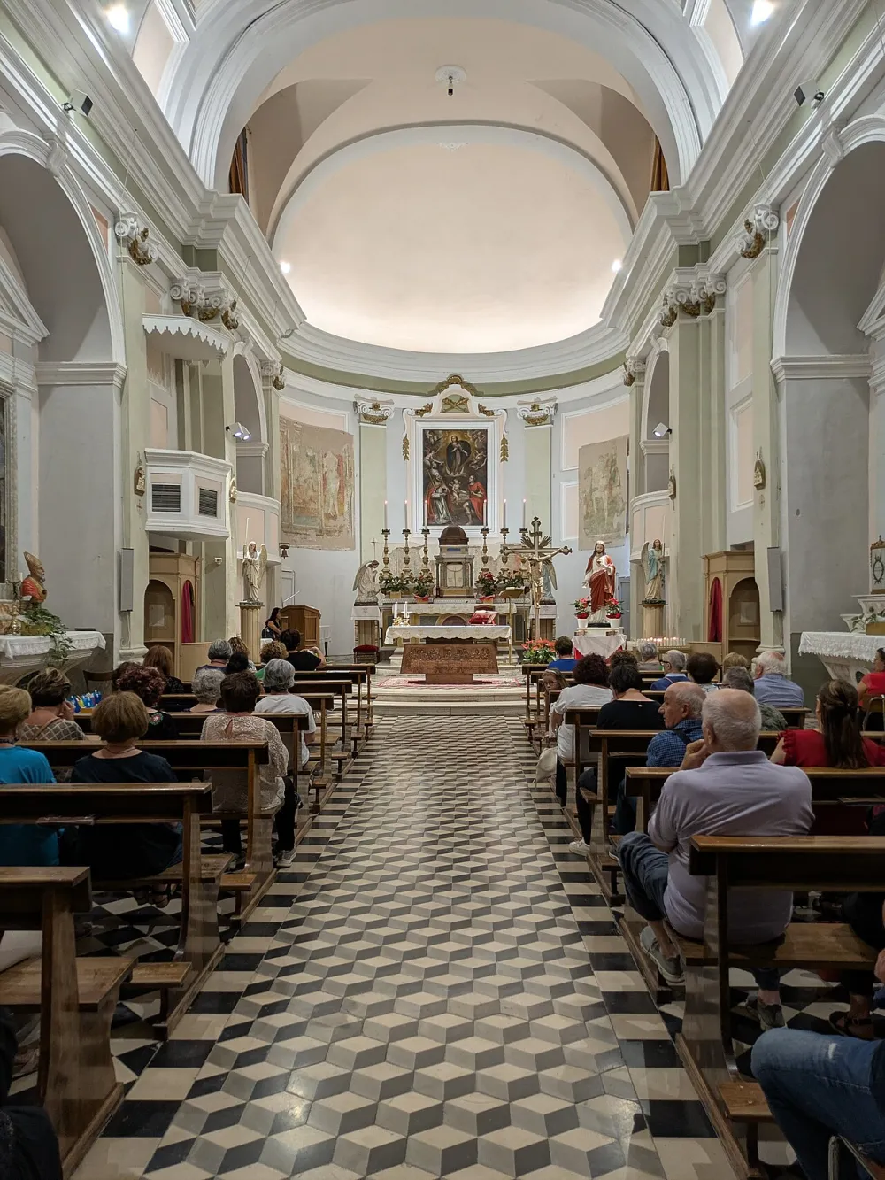 Chiesa di San Vito (San Vito sul Cesano, San Lorenzo in Campo), San Lorenzo in Campo — exterior