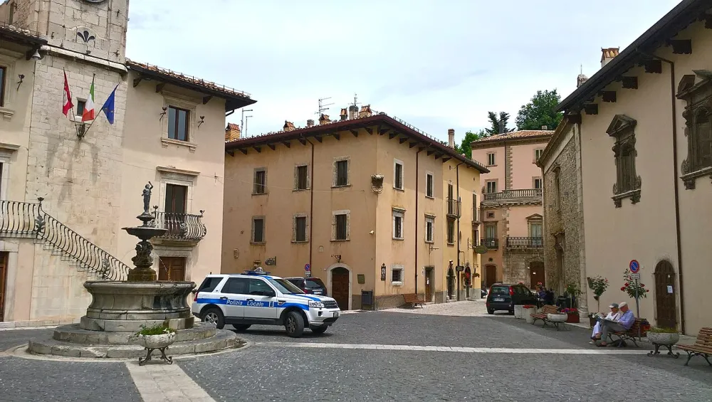 Basilica di Santa Maria del Colle, Pescocostanzo — exterior