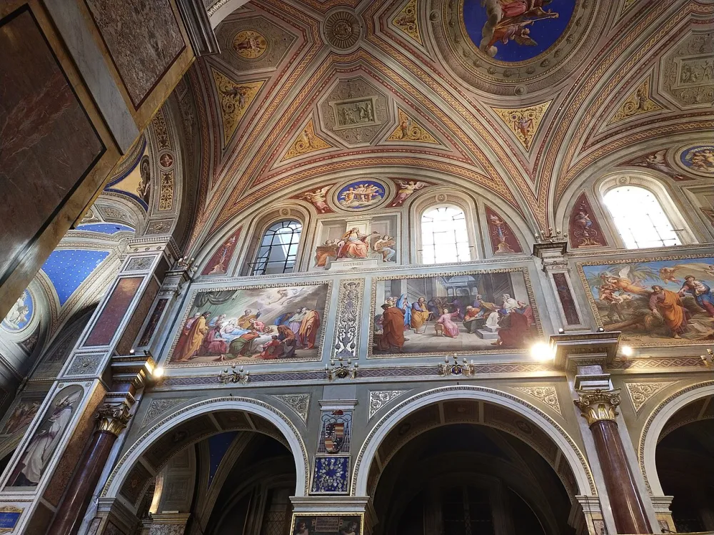 Chiesa di Sant' Agostino in Campo Marzio, Roma — exterior