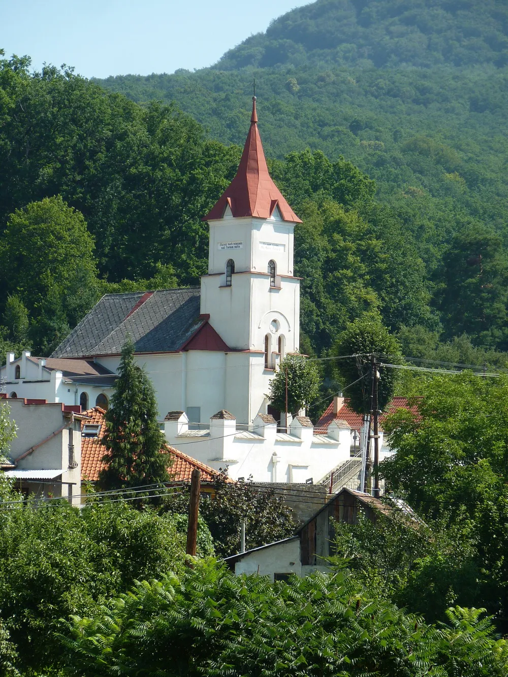 Kostol Panny Márie Snežnej (Kanaš), Veľký Šariš — exterior