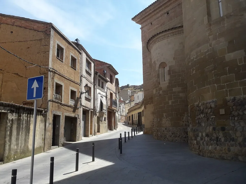 Concatedral de Santa María del Romeral, Monzón, Monzón — exterior