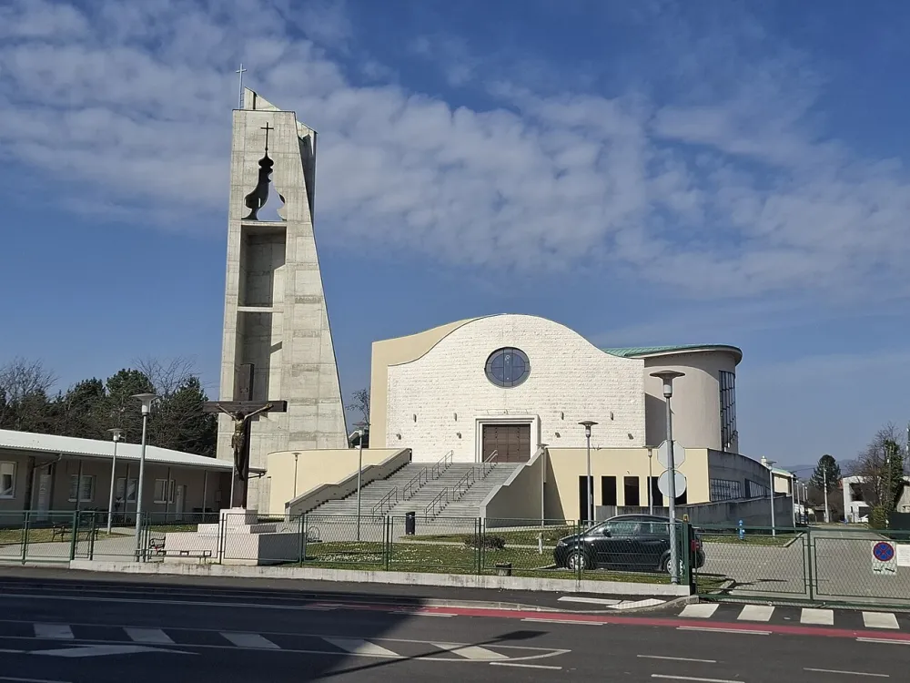 Bl. Pape Ivana XXIII., Zagreb — exterior