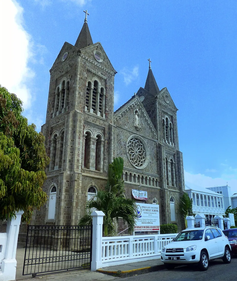 Immaculate Conception (Co-Cathedral), Basseterre — exterior
