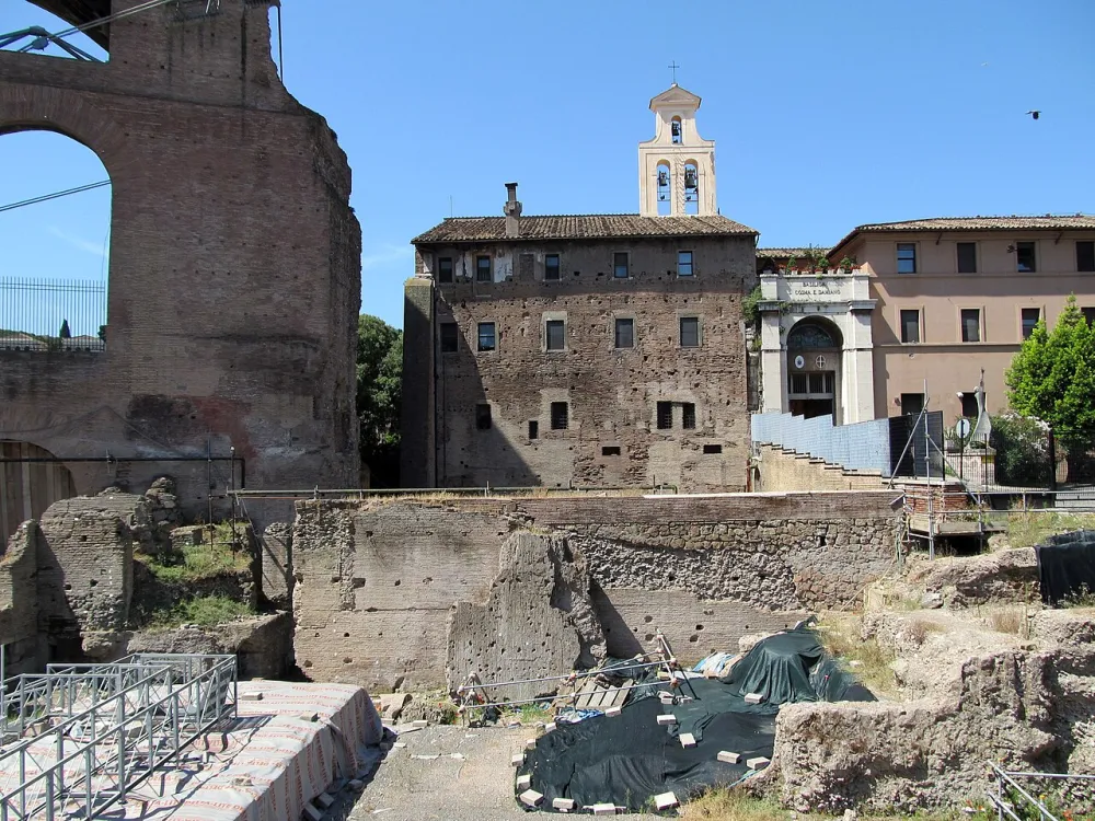 Basilica dei Santi Cosma e Damiano (Roma), Roma — exterior