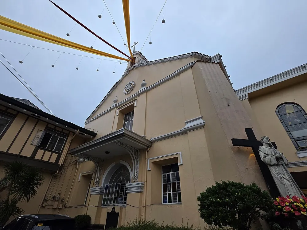 Basilica Minore de San Pedro Bautista, Quezon City — exterior