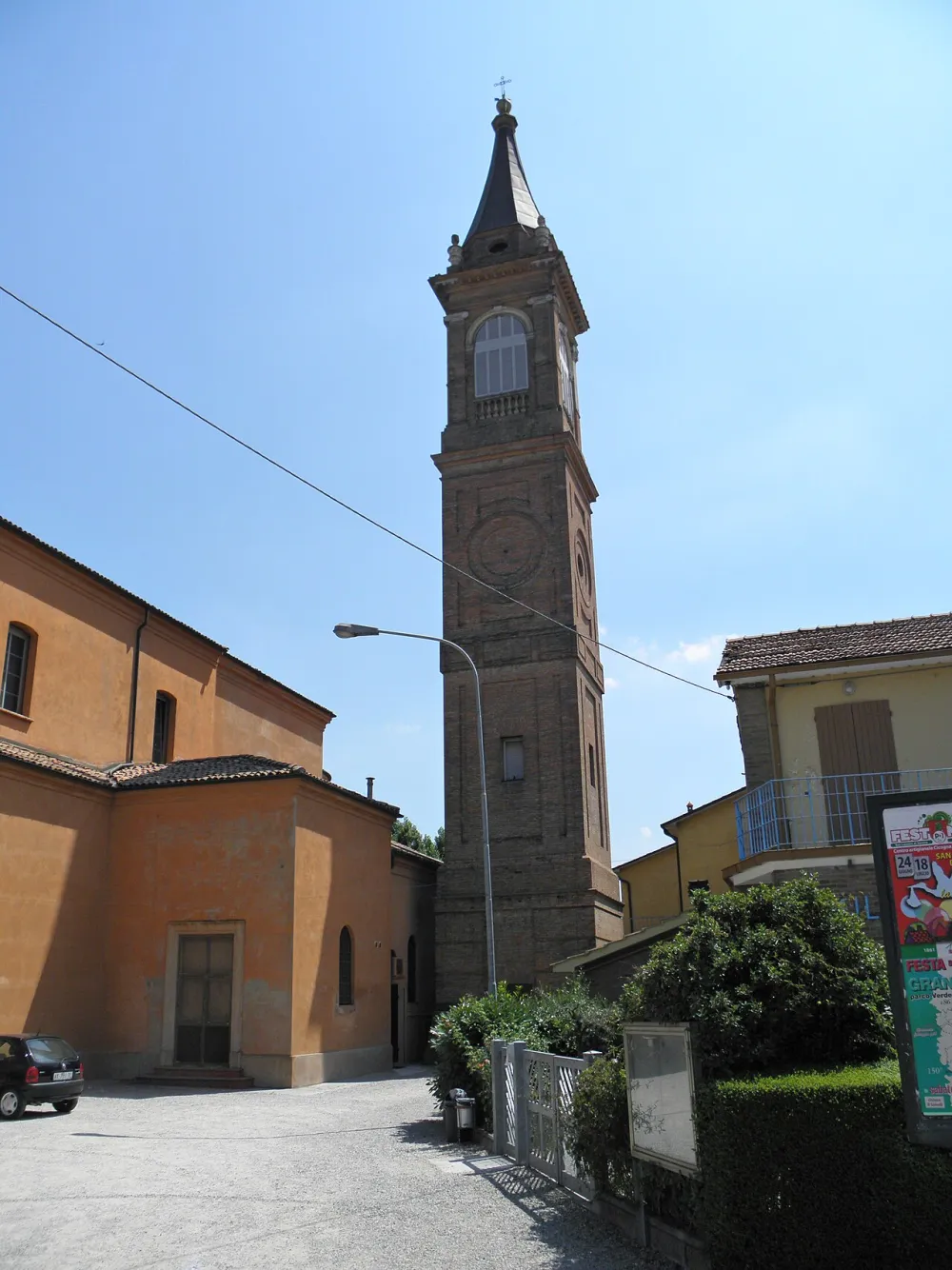 Chiesa di Santa Maria Assunta di Sabbiuno di Piano (Castel Maggiore), Castel Maggiore — exterior