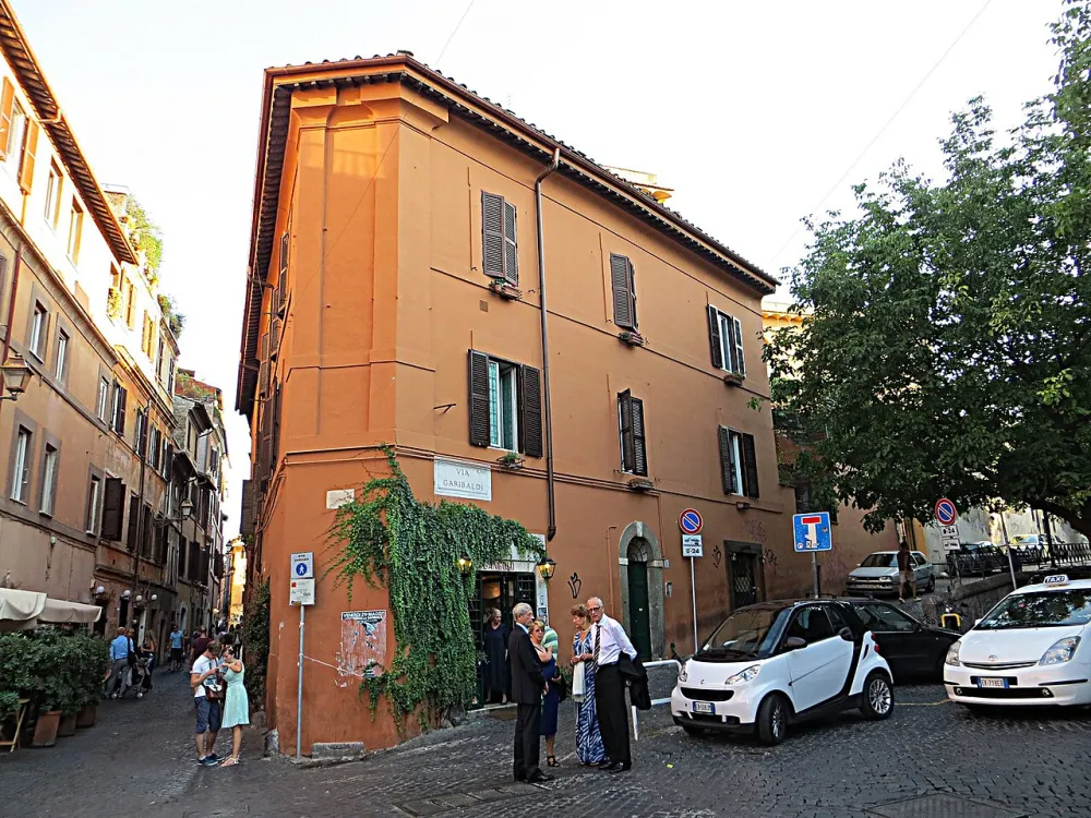 Chiesa dei Santi Silvestro e Dorotea (Santa Dorotea in Trastevere), Roma — exterior