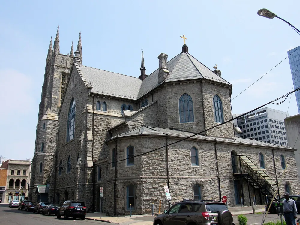 The Basilica of St. John the Evangelist, Stamford — exterior