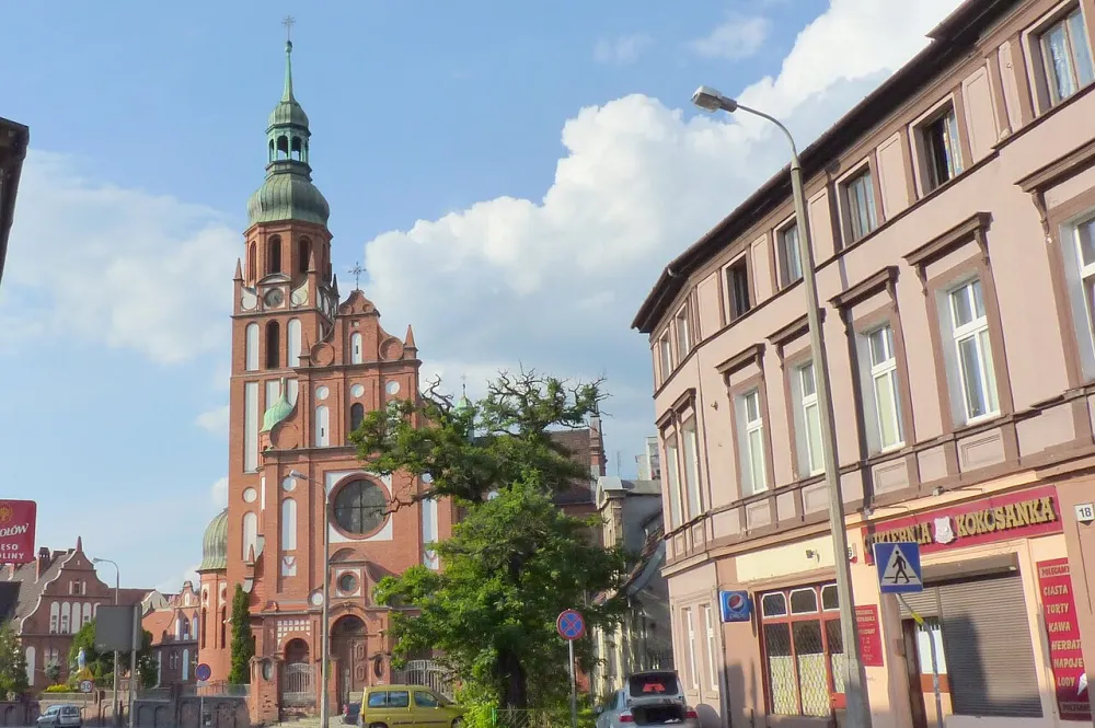Świętego Łukasza Ewangelisty i świętej Rity, Bydgoszcz, Bydgoszcz — exterior