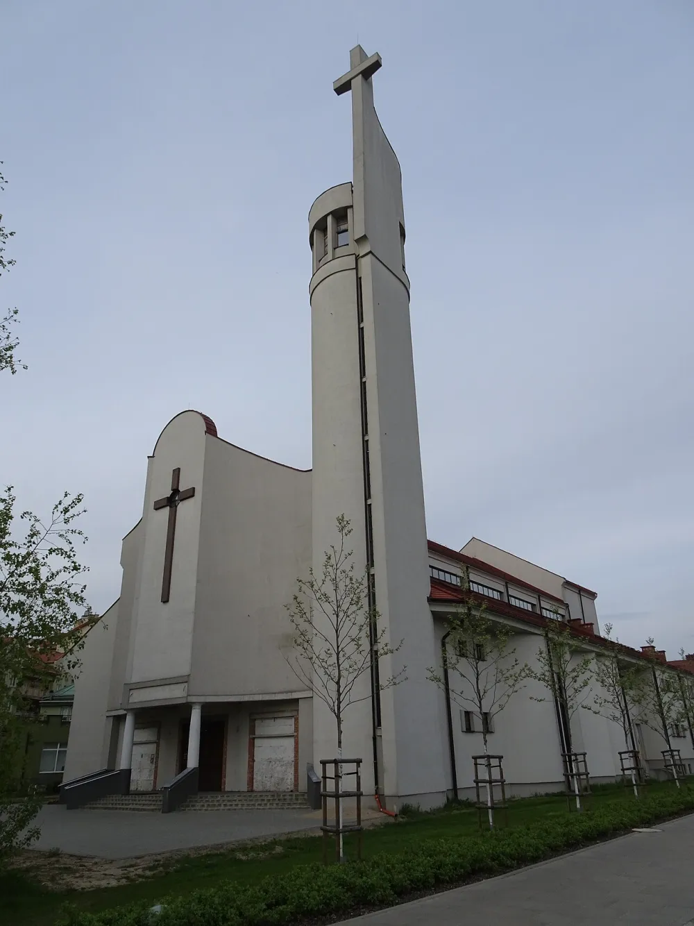 Św. Łukasza Ewangelisty na Górcach, Warszawa, Warszawa — exterior