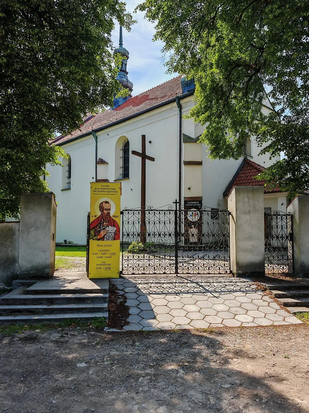 Nawrócenia Św. Pawła, Sandomierz, Sandomierz — exterior