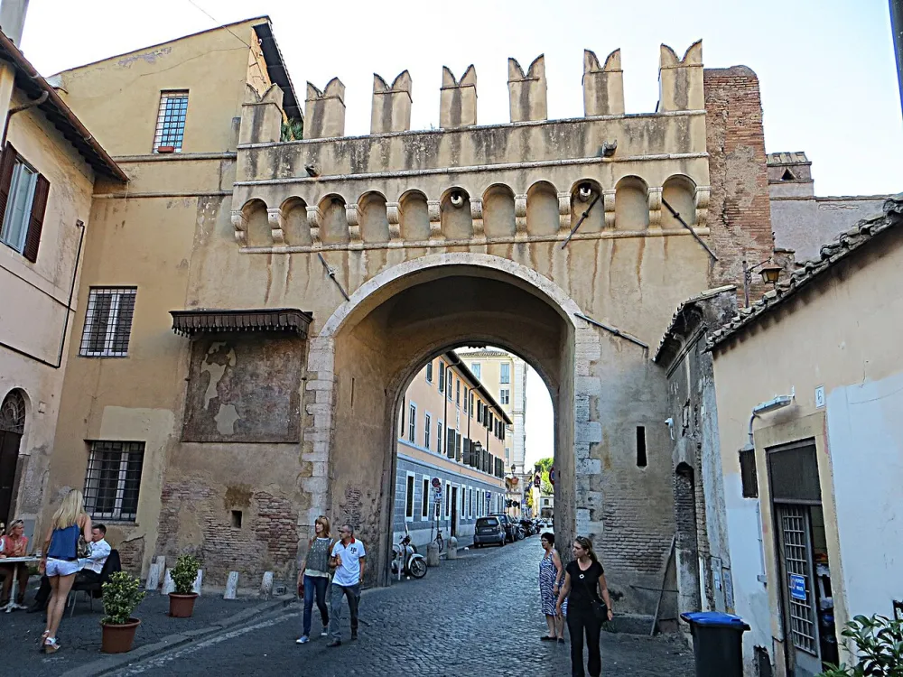 Chiesa dei Santi Silvestro e Dorotea (Santa Dorotea in Trastevere), Roma — exterior