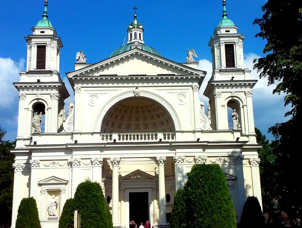 Św. Anny w Wilanowie, Warszawa, Warszawa — exterior