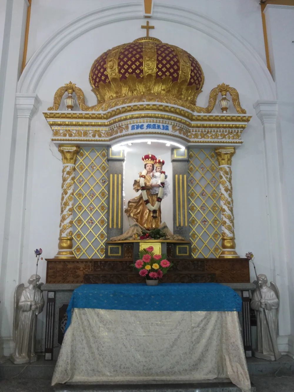 Immaculate Conception Cathedral, Puducherry — exterior