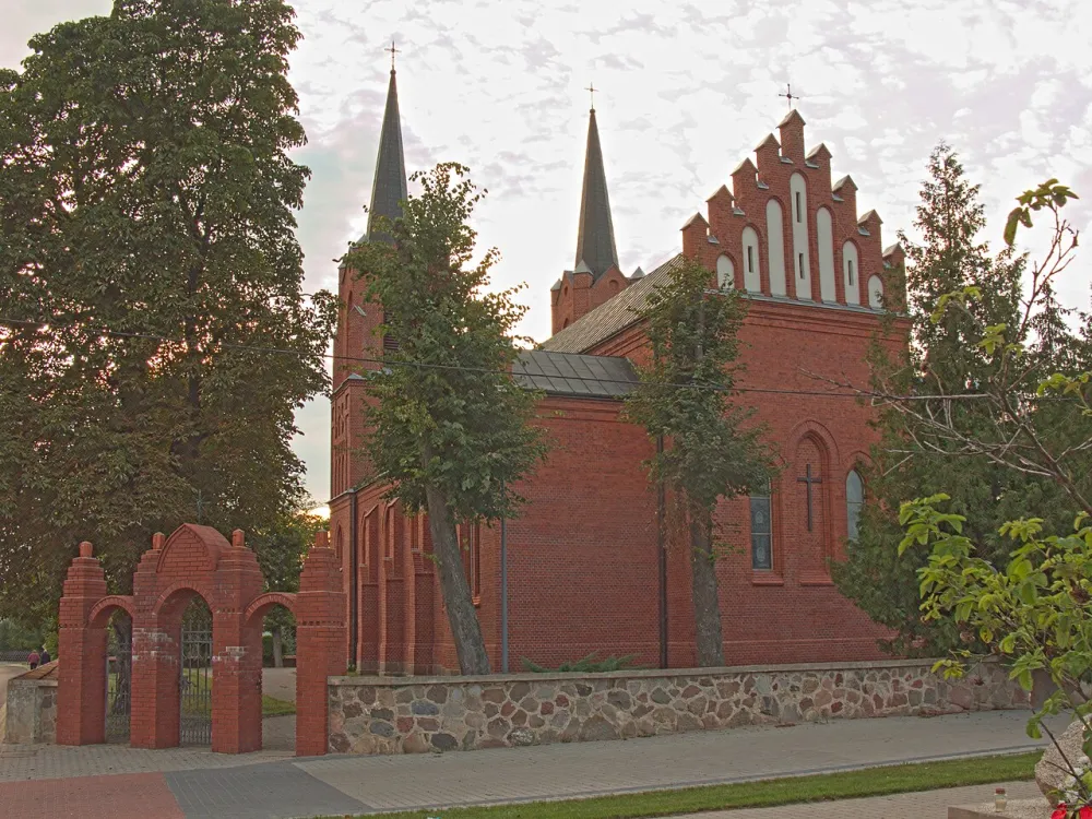 Św. Andrzeja Apostola, Wyszki, Wyszki — exterior