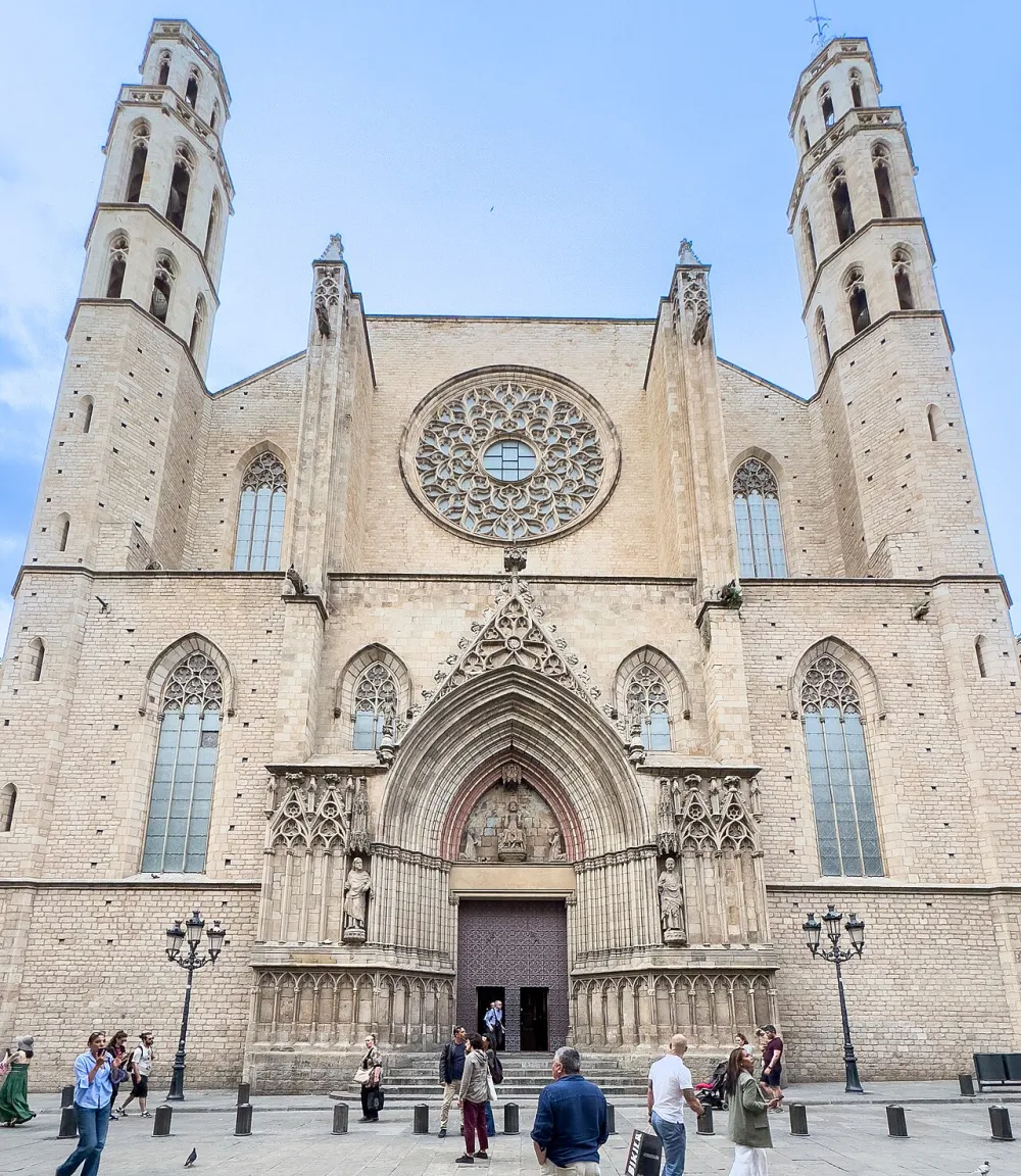 Basílica de Santa Maria del Mar, Barcelona — exterior