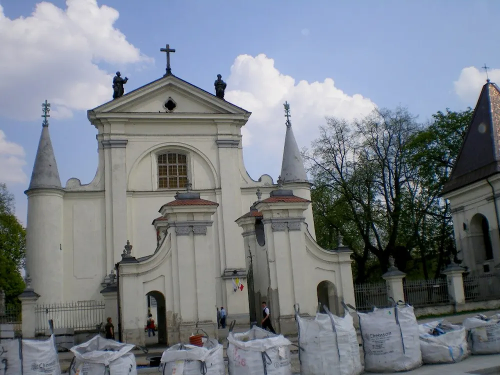 Wniebowzięcia Najświętszej Maryi Panny, Węgrów, Węgrów — exterior