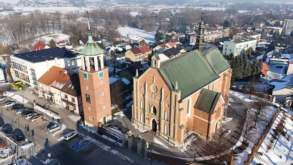 Wniebowzięcia Najświętszej Maryi Panny, Proszowice, Proszowice — exterior