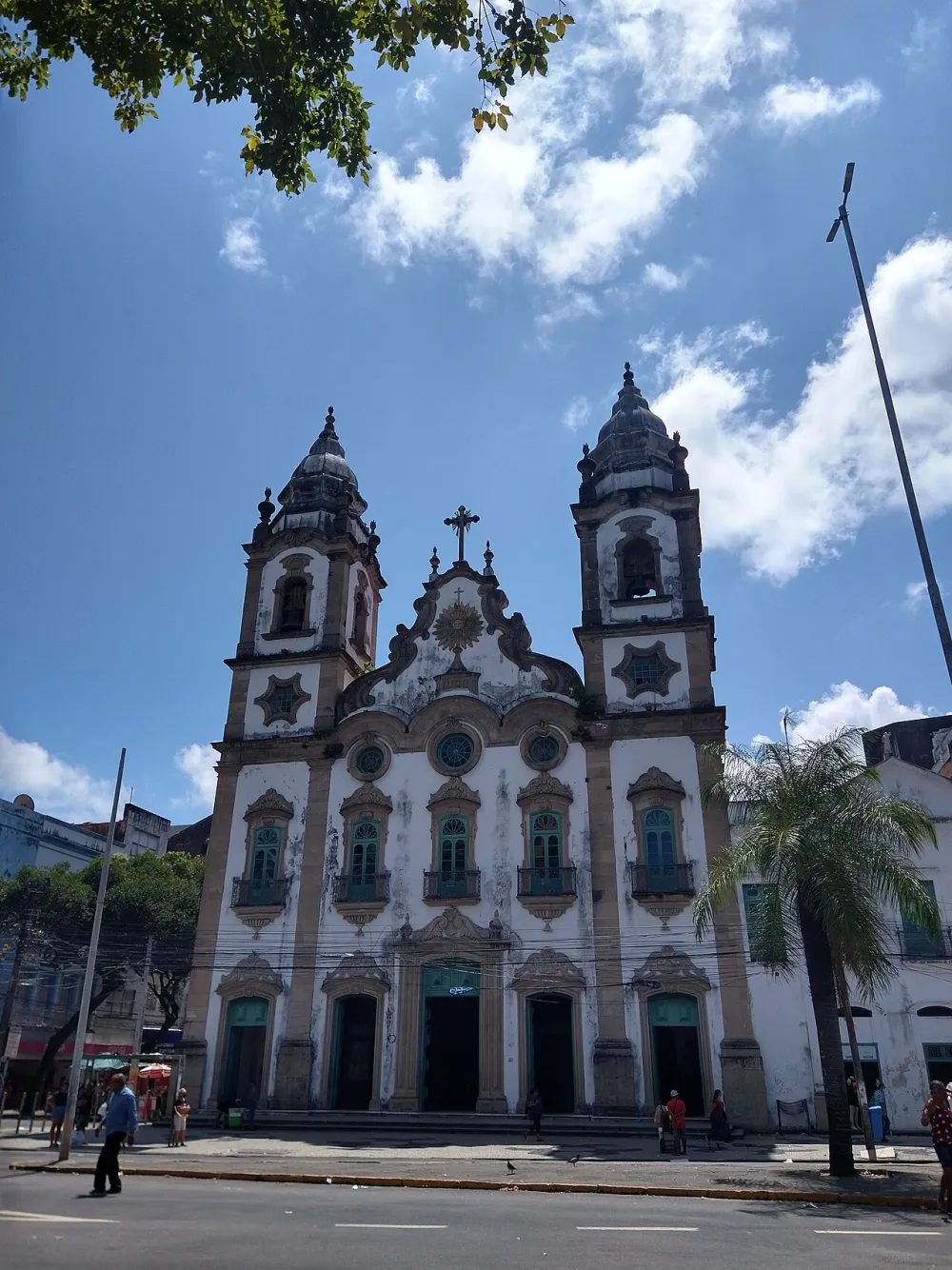 Basílica de Nossa Senhora do Carmo, Recife — exterior