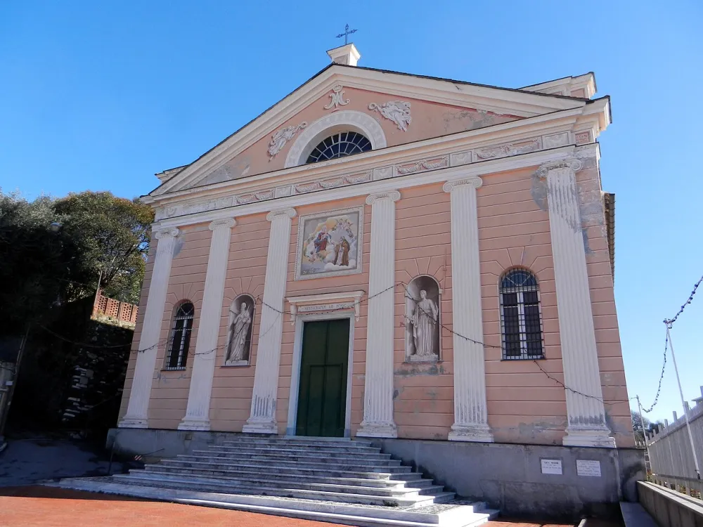 Oratorio dei Santi Nazario e Celso (Multedo, Genova), Genova — exterior
