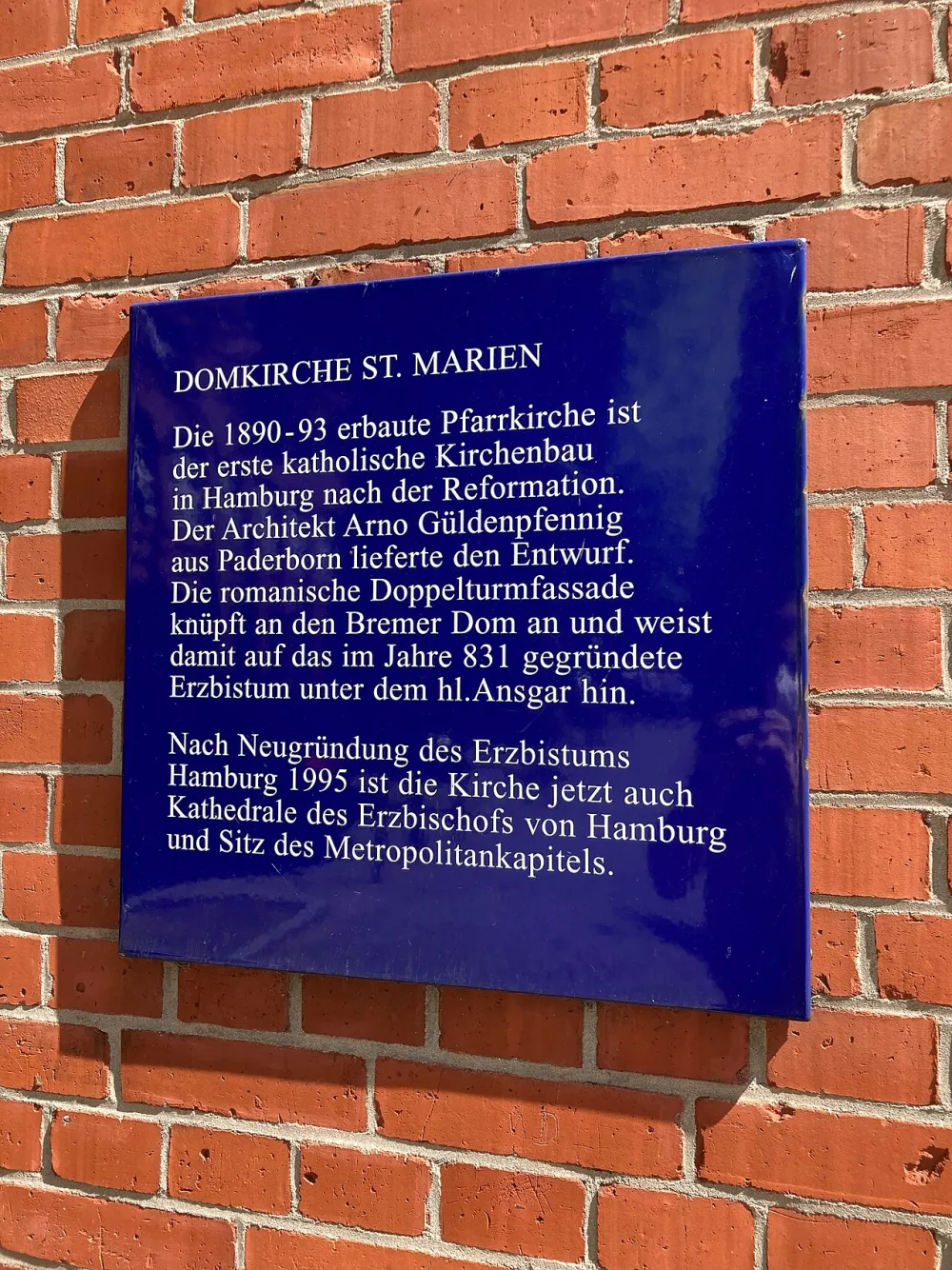 Cathedral of St Marien (Hamburg), Hamburg — exterior