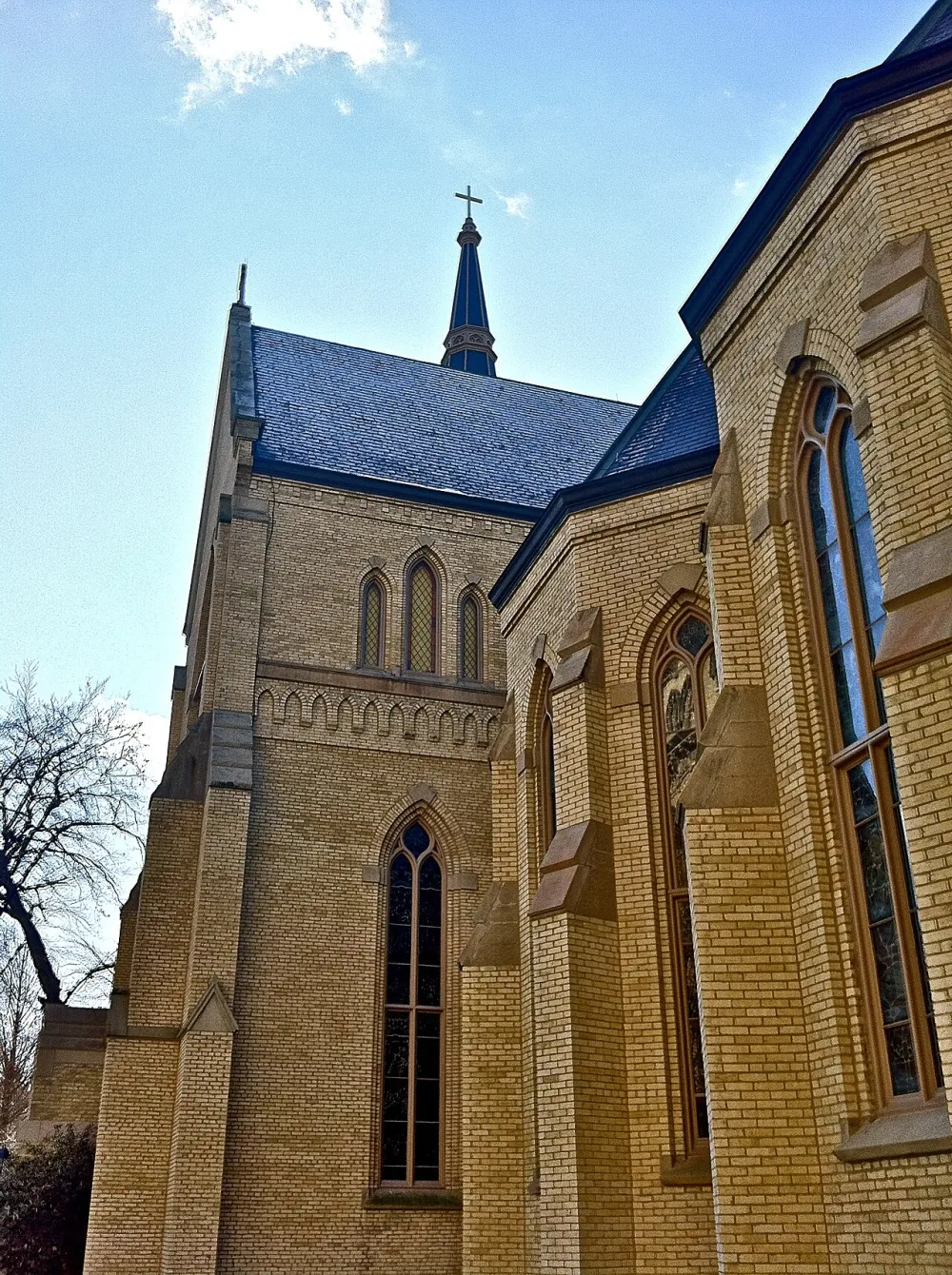 Basilica of the Sacred Heart, Notre Dame — exterior