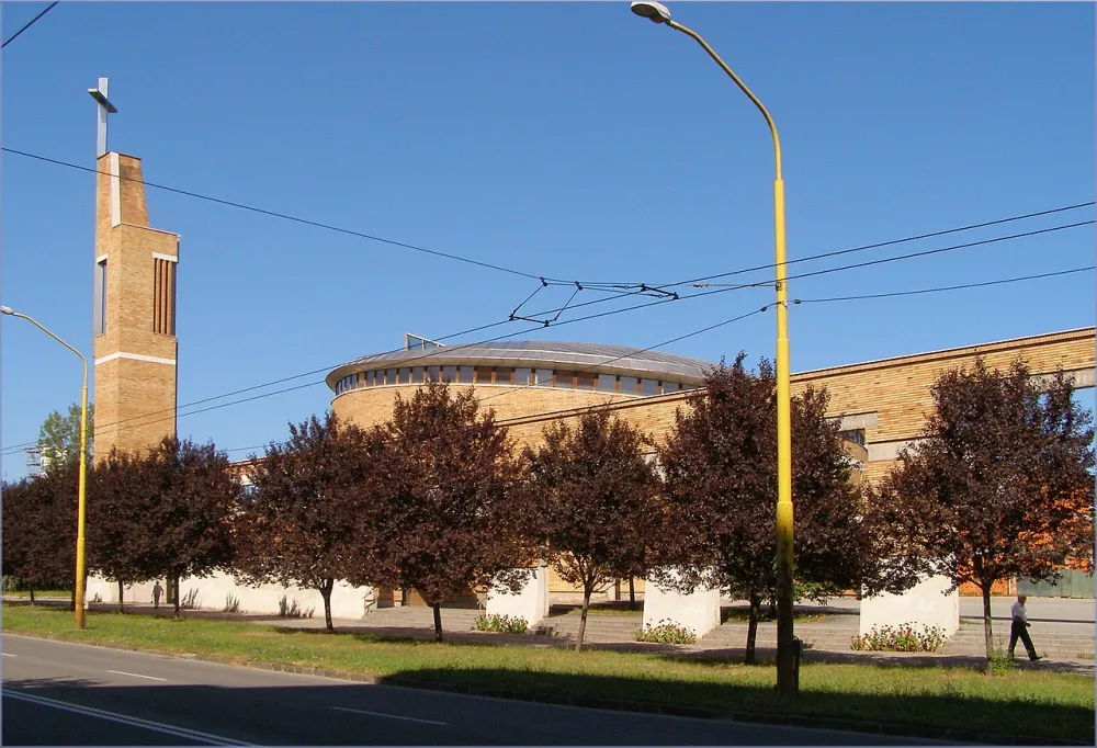 Farský kostol sv. Gorazda a spoločníkov (Terasa), Košice — exterior