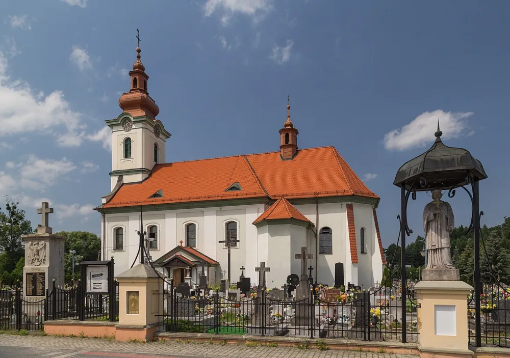 Wniebowzięcia Najświętszej Maryi Panny, Zebrzydowice, Zebrzydowice — exterior